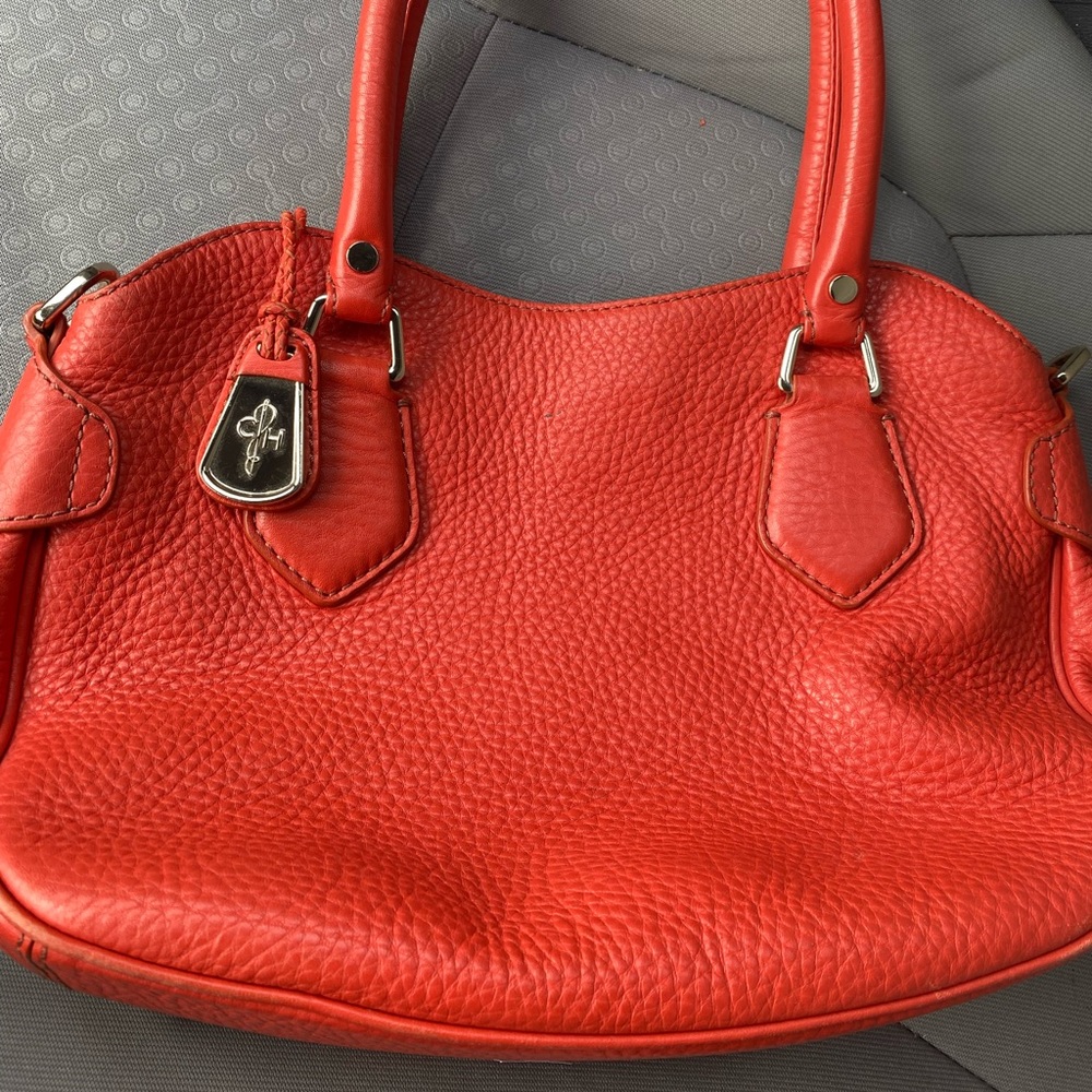 Cole Haan Coral Top handle hand bag with strap